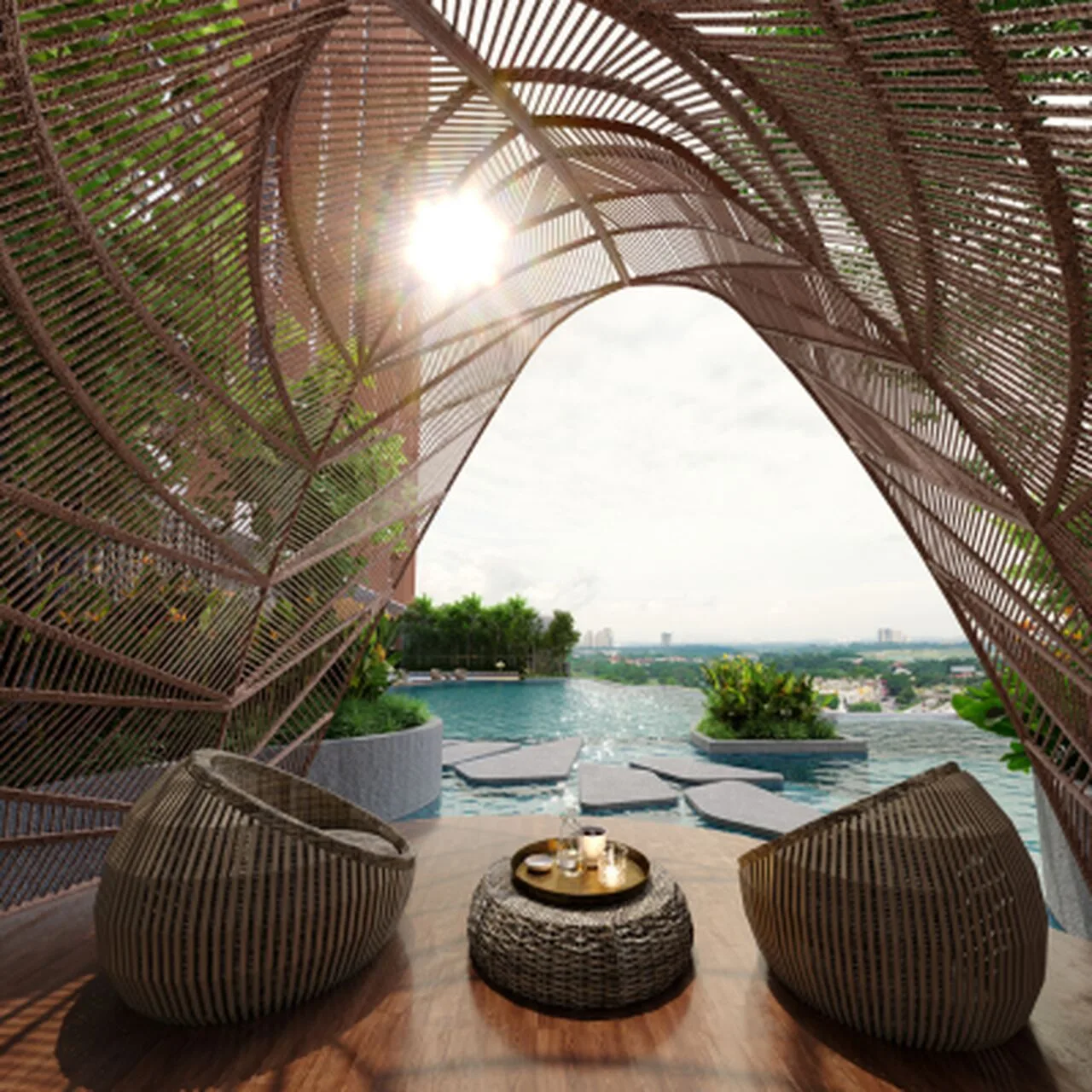 Galaxy Pavilion Pool View